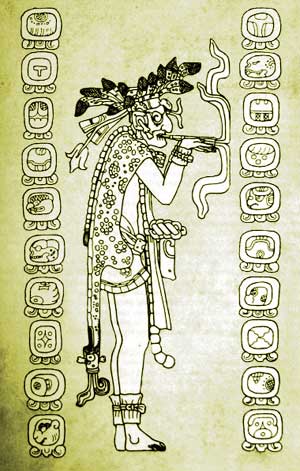 Hombre jaguar cultura Maya